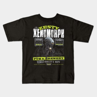 The Zesty Xenomorph Pub & Brewery Kids T-Shirt